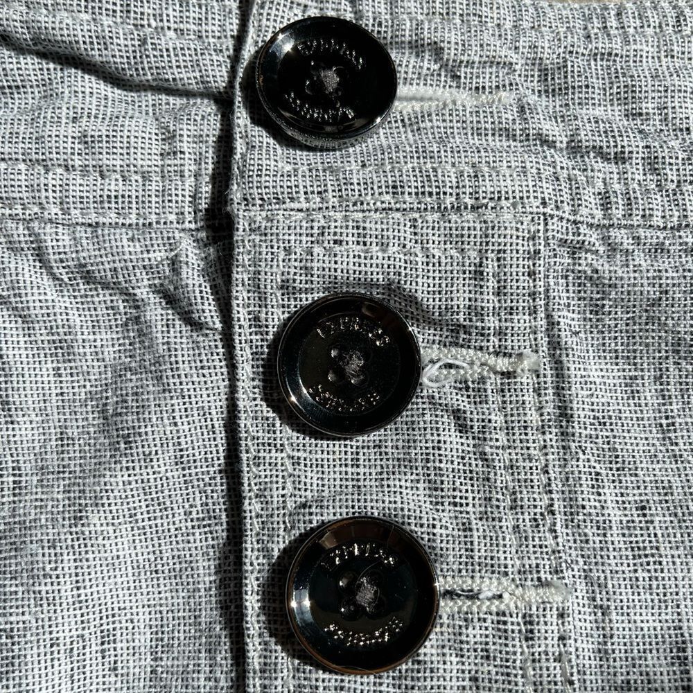Express Button Up Shorts- sz8 - Picture 2 of 4